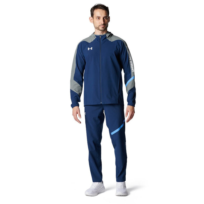 UNDERARMOURアンダーアーマートレーニングメンズUAウーブンロングパンツウインドブレーカーブレーカーパンツ6015052