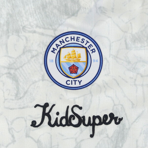マンチェスターシティKIDSUPERXMCFCLSレトロシャツ606850-07サッカー長袖プーマPUMA