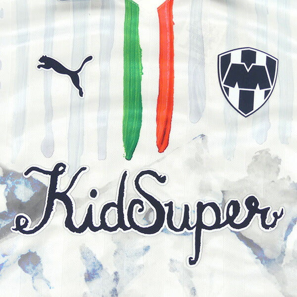 モンテレイKIDSUPERXMTYLSレトロシャツ606851-12サッカー長袖プーマPUMA