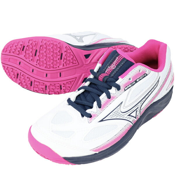 テニスシューズブレイクショット4OCミズノMIZUNOクレー・砂入り人工芝2E相当61GB234160