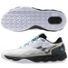 【ショップ限定エントリーでさらに+9倍】ミズノMIZUNOメンズレディーステニスシューズオムニクレーコート用砂入り人工芝ウエーブエンフォースコートWIDEOC61GB2431-09幅広3E相当ホワイト