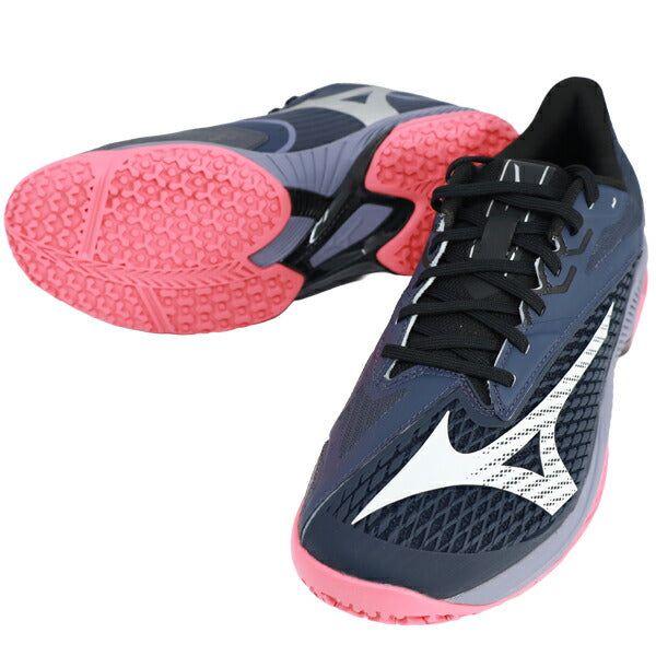 ミズノMIZUNOテニスシューズメンズレディースユニセックスウエーブエクシード6OCクレー砂入り人工芝コート61GB2512-05