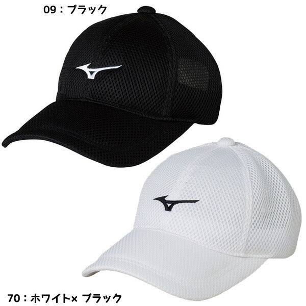 【エントリーでポイント10倍】ミズノMIZUNOテニスキャップ帽子日よけ62JW8500