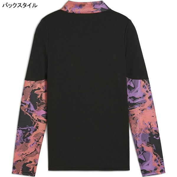 【ショップ限定エントリーでさらに+9倍】プーマPUMAジュニアINDIVIDUALCUP1/4ジップトップ660189サッカーフットサルジャージトレーニングトップ練習着子供用