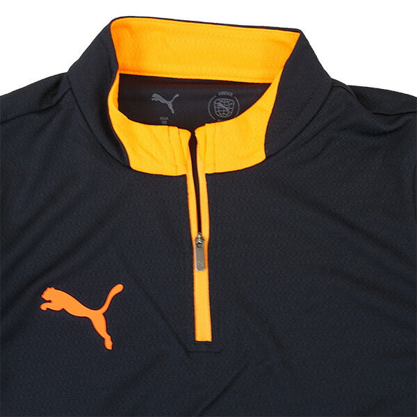 【上下セット】プーマPUMAジュニアINDIVIDUALCUP1/4ジップトップトレーニングパンツ上下660495-660491サッカーフットサル練習着子供用