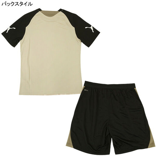 【上下セット】プーマPUMAINDIVIDUALFINAL半袖シャツショーツ上下661212-661214サッカーフットサルプラクティスシャツパンツメンズ