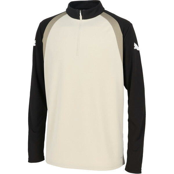プーマPUMAIndiviFINAL1/4ZipTop661215サッカートレーニングトップデザートダスト