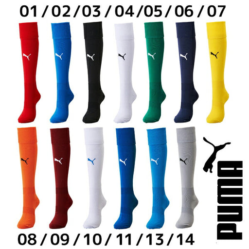 プーマPUMALIGAジュニアストッキング729880ジュニアサッカーフットサルソックス子供16-18cm19-21cm22-24cmチーム対応