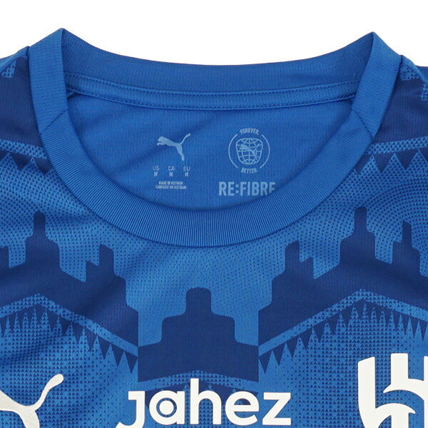 【ショップ限定エントリーでさらに+9倍】アルヒラルAHSFC2025-26レプリカホームユニフォーム779470-01サッカーブルーインテンス半袖プーマPUMA