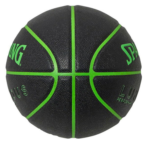 スポルディングSPALDINGバスケットボールルミナスBLK/GRN5号77979J