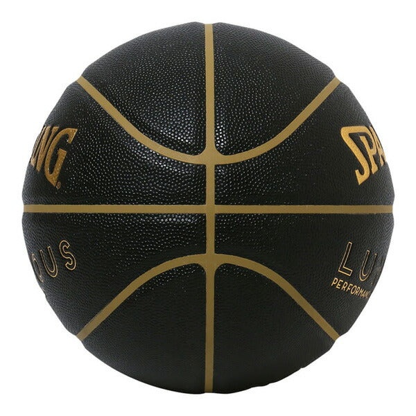 【ショップ限定エントリーでさらに+9倍】スポルディングSPALDINGバスケットボールルミナスBLK/GLD6号77982J