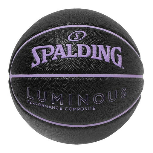 スポルディングSPALDINGバスケットボールルミナスBLK/PPL7号77985J
