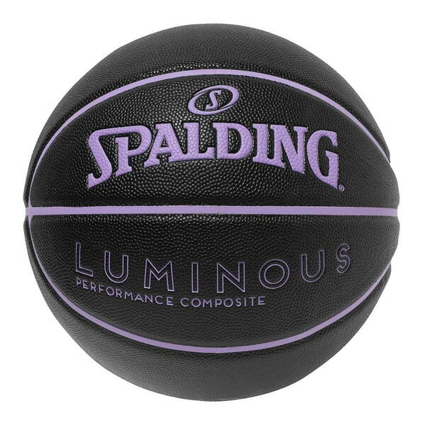 スポルディングSPALDINGバスケットボールルミナスBLK/PPL7号77985J