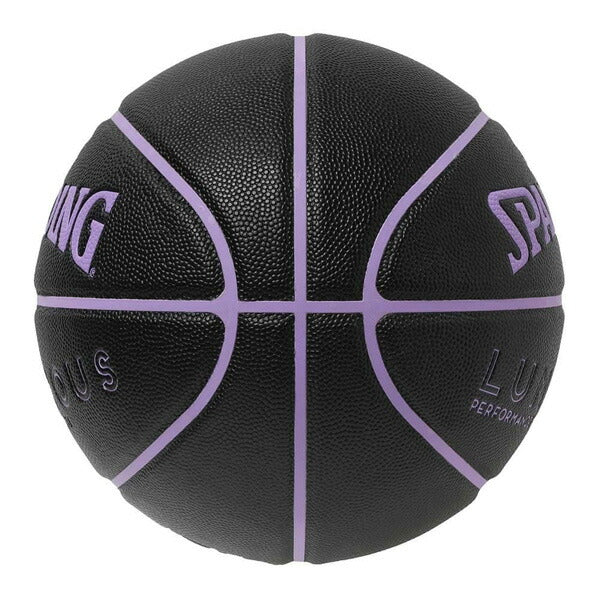 スポルディングSPALDINGバスケットボールルミナスBLK/PPL7号77985J