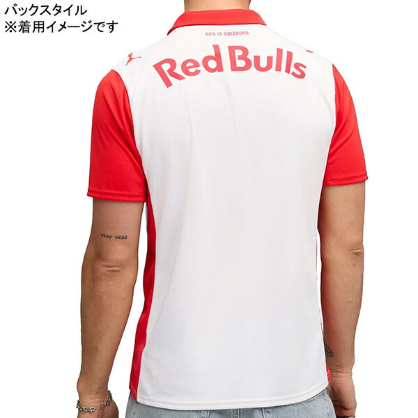 RBザルツブルクRBS2025-26レプリカホームユニフォーム779928-01サッカー半袖プーマホワイトプーマPUMA