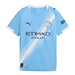 【ショップ限定エントリーでさらに+9倍】マンチェスターシティジュニアMCFC2025-26レプリカホームユニフォーム780341-01サッカー半袖チームライトブルー子供用プーマPUMA