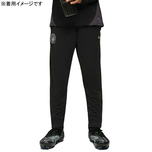 【ショップ限定エントリーでさらに+9倍】マンチェスターシティジュニアMCFC2025-26トレーニングWポケッツパンツ782014-14サッカーレプリカトレーニングパンツ子供用プーマPUMA