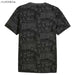 ACミランACM2025-26FTBLCULTUREAOP半袖Tシャツ782597-04サッカーカジュアルプーマブラック総柄プーマPUMA