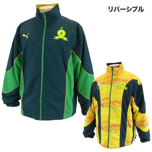 KIDSUPERSTUDIOSマメロディサンダウンズFCリバーシブルジャケットプーマ782754-24サッカー南アフリカレプリカジャケットサポーターグッズ