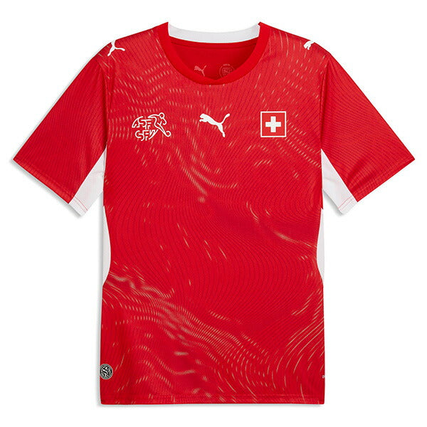 スイス代表SFV2026レプリカホームユニフォーム783218-01サッカーレッド半袖プーマPUMA