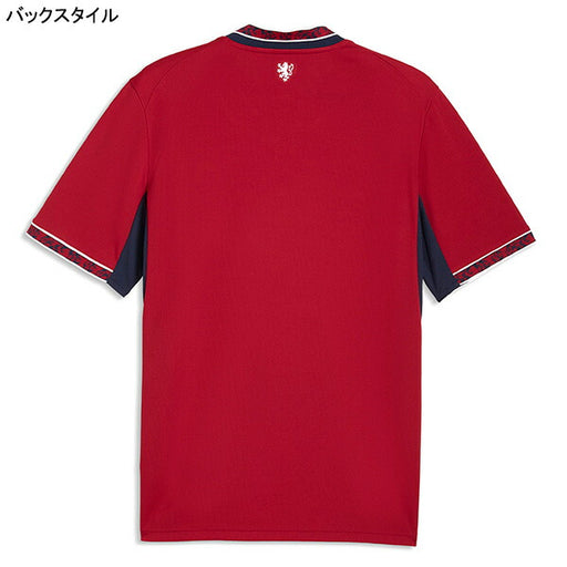 チェコ代表FACR2026レプリカホームユニフォーム783252-01サッカーレッド半袖プーマPUMA