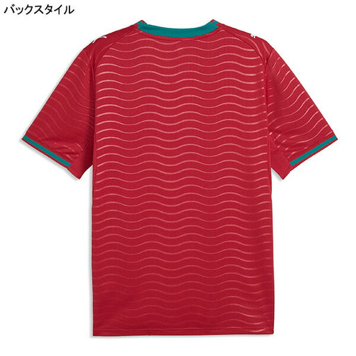 ポルトガル代表FPF2026レプリカホームユニフォーム783278-01サッカーレッド半袖プーマPUMA