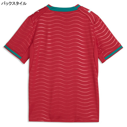 ジュニアFPF2026レプリカホームユニフォーム783281-01サッカーレッド半袖子供用プーマPUMA