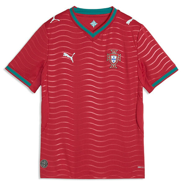 ジュニアFPF2026レプリカホームユニフォーム783281-01サッカーレッド半袖子供用プーマPUMA