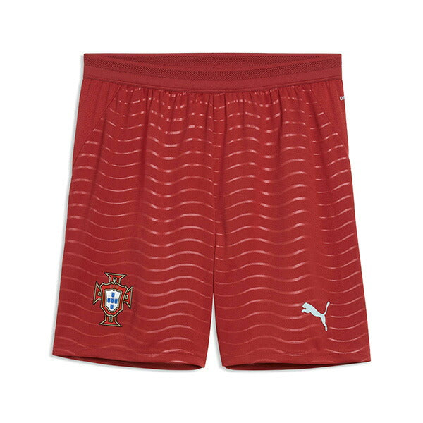 ポルトガル代表FPF2026レプリカホームショーツ783299-01サッカーレッドパンツプーマPUMA