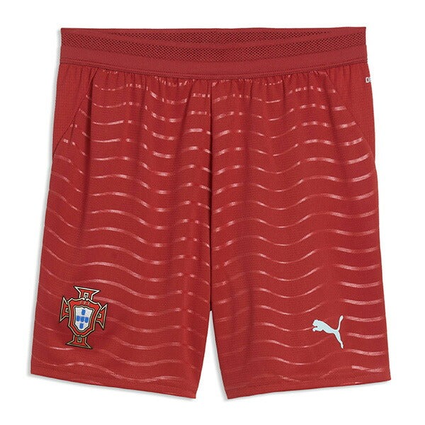 ジュニアFPF2026レプリカホームショーツ783300-01サッカーレッドパンツ子供用プーマPUMA