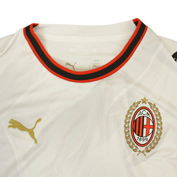 ACミランACM2026-27レプリカアウェイユニフォーム半袖784130-02サッカーホワイトプーマPUMA