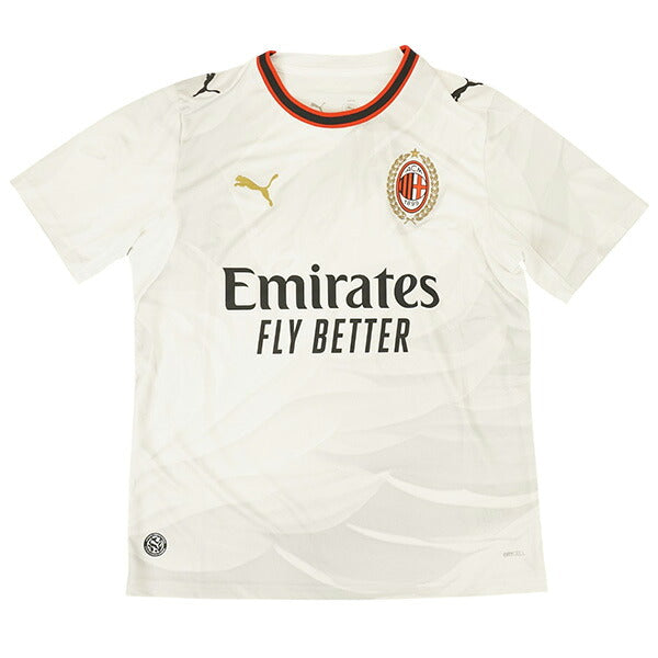 ACミランACM2026-27レプリカアウェイユニフォーム半袖784130-02サッカーホワイトプーマPUMA