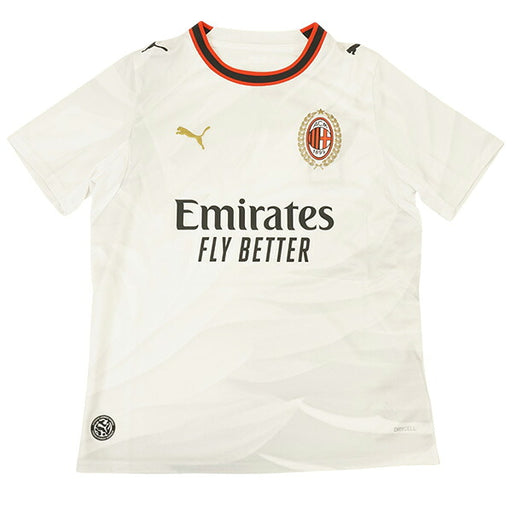 ACミランジュニアACM2026-27レプリカアウェイユニフォーム半袖784133-02サッカーホワイト子供用プーマPUMA