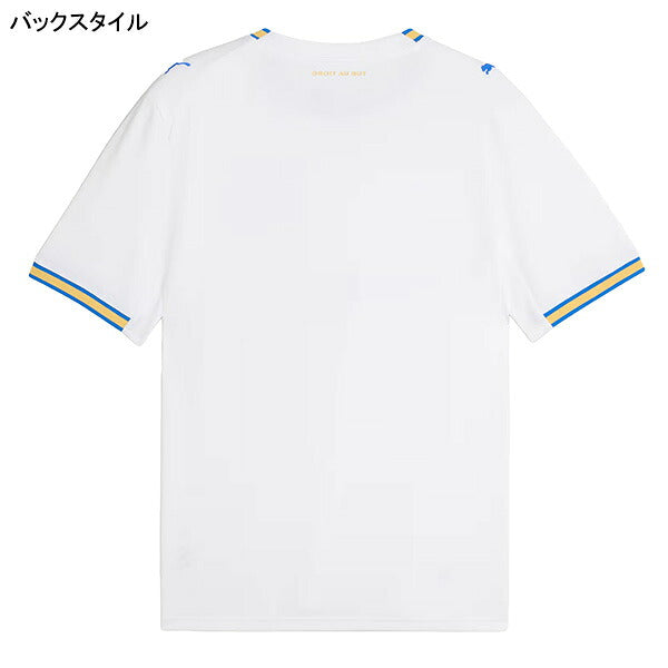 オリンピックマルセイユOM2026-27レプリカホームユニフォーム半袖784252-01サッカーホワイトブループーマPUMA
