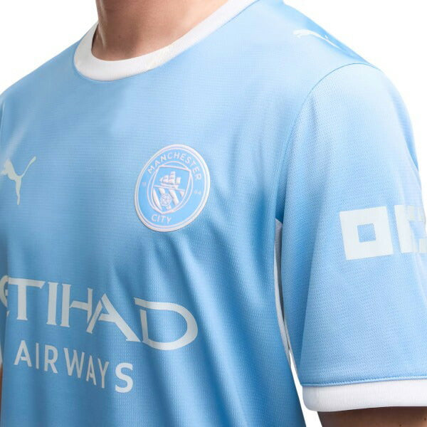 マンチェスターシティMCFC2026-07レプリカホームユニフォーム半袖784326-01サッカーチームライトブループーマPUMA