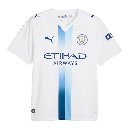 マンチェスターシティMCFC2026-27レプリカ3rdユニフォーム半袖784352-06サッカーホワイトプーマPUMA