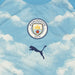 マンチェスターシティジュニアMCFC2026-27プレマッチ半袖シャツ786253-15サッカーアイシーブルーレプリカプラシャツ子供用プーマPUMA