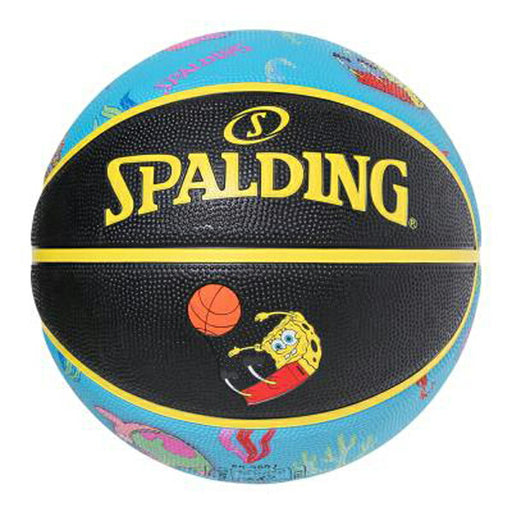 【ショップ限定エントリーでさらに+9倍】スポルディングSPALDINGバスケットボールスポンジボブアンダーザシー5号球85370J