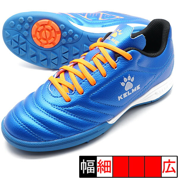 【ショップ限定エントリーでさらに+9倍】INSTINCTTFJRケルメKELME873701-417サファイアブルージュニアサッカートレーニングシューズ