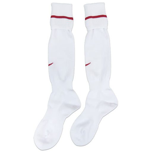 【ショップ限定エントリーでさらに+9倍】【ネコポス送料無料】ナイキNIKEアカデミージュニアストライプフットボールソックス883335-122サッカーフットサルストッキング女性用子供用赤