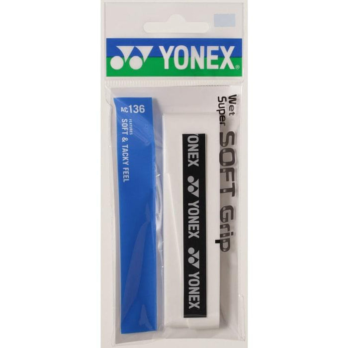 ウェットスーパーソフトグリップヨネックスYONEXテニスすべり止め汗吸収ラケットグリップテープ練習部活高校中学AC136