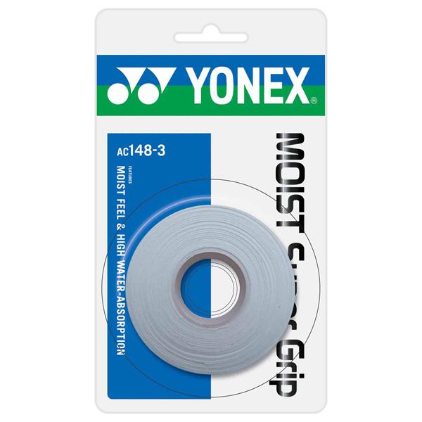 【ショップ限定エントリーでさらに+9倍】モイストスーパーグリップ3本入りヨネックスYONEXテニスウェットタイプすべり止め汗吸収ラケットグリップテープ練習部活高校中学AC1483