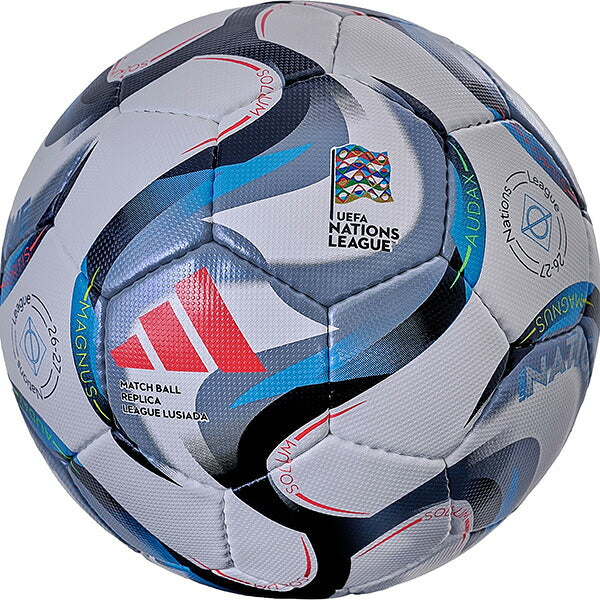 アディダスadidasネーションズリーグ２６−２７リーグリシアーダ５号球ADF561NLサッカーボール公式試合球モデルJFA検定球