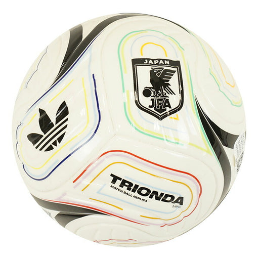 アディダスadidasトリオンダJFAAWAY（ミニ）ADFM101JPAサッカーボール1号球オフホワイト