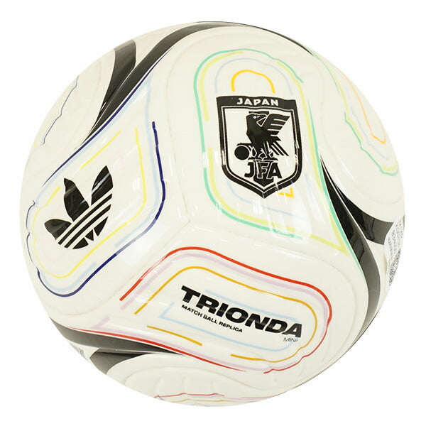 アディダスadidasトリオンダJFAAWAY（ミニ）ADFM101JPAサッカーボール1号球オフホワイト