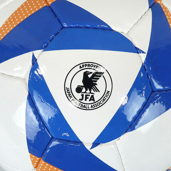 アディダスadidasフースバルリーベリーグ５号球白色×青色AF594WBサッカーボールUEFAEURO2024公式試合球レプリカ5号球別色モデルJFA検定球