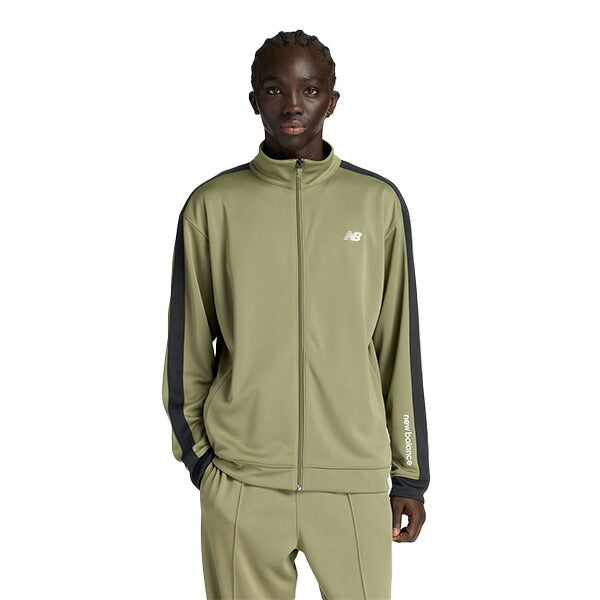 NEWBALANCEニューバランスメンズニットトラックジャケットジャージ長袖AMJ51503-DIO