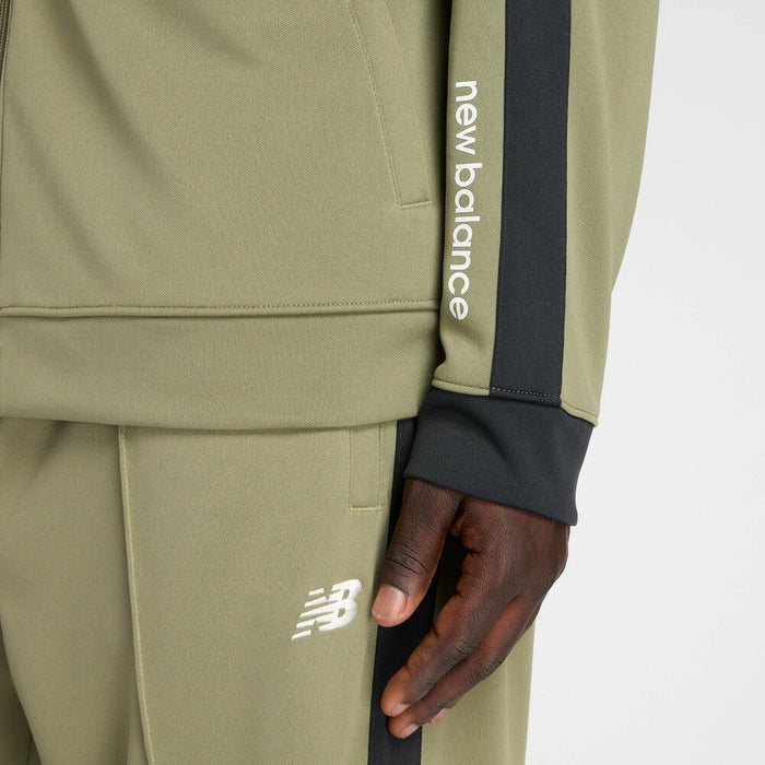 【ショップ限定エントリーでさらに+9倍】NEWBALANCEニューバランスメンズニットトラックジャケットジャージ長袖AMJ51503-DIO