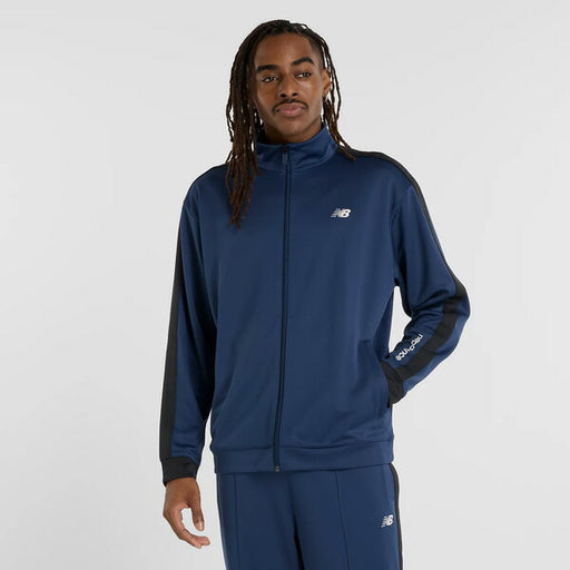 【ショップ限定エントリーでさらに+9倍】ニューバランスNewbalanceメンズトレーニングウェアジャージニットトラックジャケットAMJ51503-NNY部活