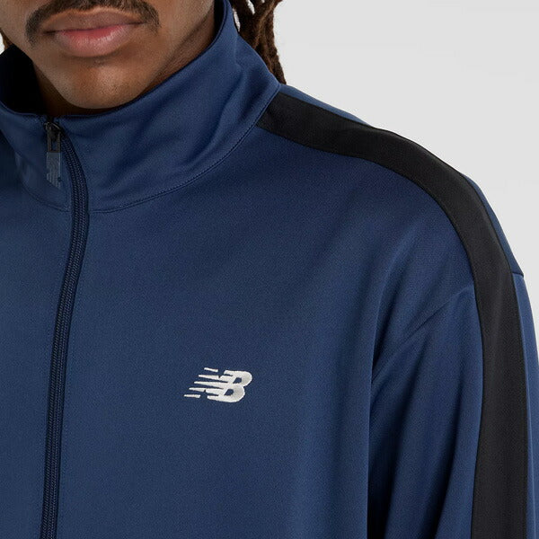 【ショップ限定エントリーでさらに+9倍】ニューバランスNewbalanceメンズトレーニングウェアジャージニットトラックジャケットAMJ51503-NNY部活